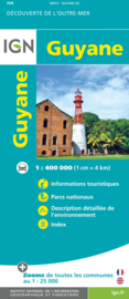 Wegenkaart  Guyane - Frans Guyana | IGN | 1:400.000 | ISBN 9782758532453