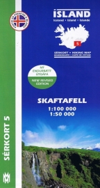 Wandelkaart Skaftafell nr. 05 | Mal og Menning | ISBN 9789979330363