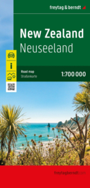 Wegenkaart Nieuw Zeeland - New Zealand | Freytag & Berndt | 1:700.000 | ISBN 9783707924763