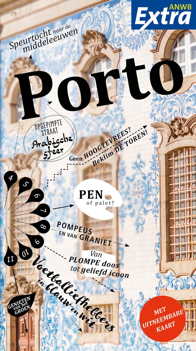 Reisgids - Stadsgids Porto | ANWB Extra | ISBN 9789018054724