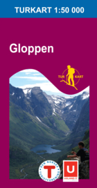 Wandelkaart Gloppen 2730 | Nordeca | 1:50.000 | ISBN 7046660027301