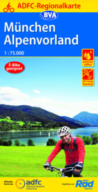 Fietskaart  München Alpenvorland | ADFC - BVA Regionalkarte | 1:75.000 | ISBN 9783870739720