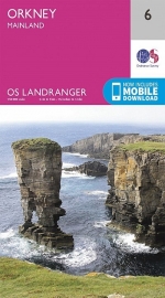 Wandelkaart Orkney Mainland | Ordnance Survey 6 | ISBN 9780319261040