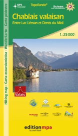 Wandelkaart Chablais Valaisan | Edition mpa | 1:25.000 | ISBN 9783905706598