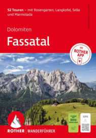 Wandelgids Dolomiten 4, Fassatal mit Marmolada und Rosengarten | Rother Verlag | ISBN 9783763314591
