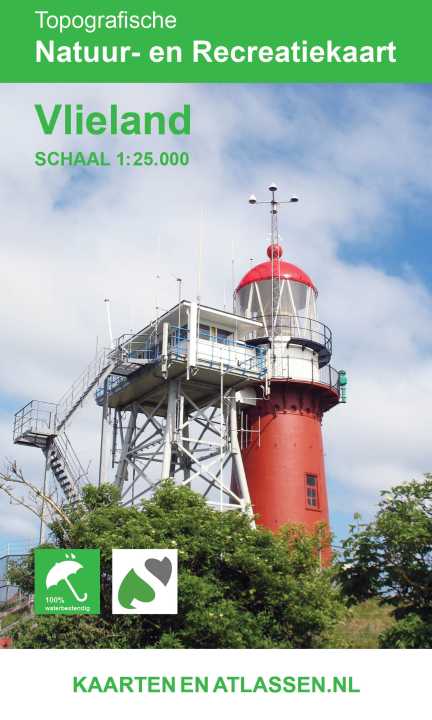 Wandelkaart Vlieland | Vrije Uitgever | ISBN 9789077350966