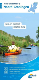 Waterkaart 02 ANWB Waterkaart Noord-Groningen | ANWB | 1:50.000 | ISBN 9789018045975