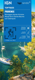 Wandelkaart - Fietskaart Provence - Ste-Victoire - Ste-Baume - Calanques  | IGN nr. 35 | 1:75.000 | ISBN 9782758556206