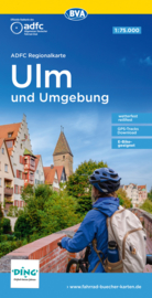 Fietskaart Ulm & Umgebung | BVA - ADFC | 1:75.000 | ISBN 9783969900741
