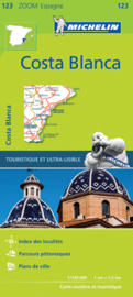 Wegenkaart  Costa Blanca | Michelin 123 | ISBN 9782067217904