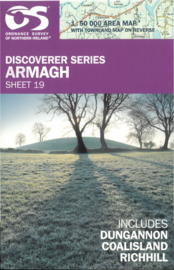 Wandelkaart Armagh | Discovery Northern Ireland 19 - Ordnance survey | 1:50.000 | ISBN 9781911643067