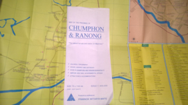 Wegenkaart Chumphon & Ranong | Prannok Witthaya Maps | 1:400.000