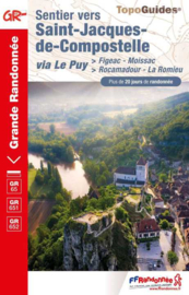 Wandelgids Figeac - Moissac GR65 - GR651 - GR652 | FFRP | ISBN 9782751412554