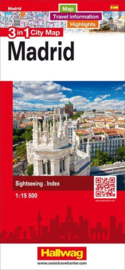 Stadskaart Madrid | Hallwag 3in1 | 1:15.500 | ISBN 9783828309098
