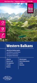 Wegenkaart Westelijke Balkan - Westliche Balkanregion | 1:725.000 | Reise Know-How Verlag | ISBN 9783831774531
