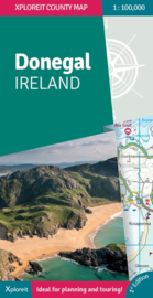 Fietskaart - Wegenkaart Donegal - Ierland | Xploreit | 1:100.000 | ISBN 9780955265587