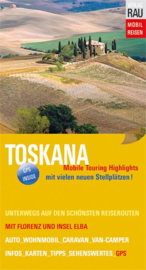 Campergids Toscane - Mit dem Wohnmobil nach Toskana | Werner Rau Verlag | ISBN 9783926145703