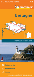 Wegenkaart - Landkaart Bretagne 2023 | Michelin 17512 | ISBN 9782067258402