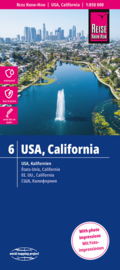 Wegenkaart USA 6 Californië | Reise Know How | 1:850.000 | ISBN 9783831772957
