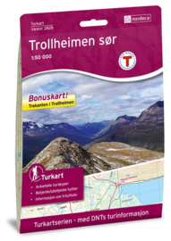 Wandelkaart Trollheimen Zuid -  Trollheimen Sør | Nordeca 2828 | 1:50.000 | ISBN 7046660028285