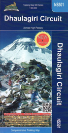 Wandelkaart - Trekking Map Dhaulagiri Circuit | Nepa Publications | 1:90.000 | ISBN 9789937649209