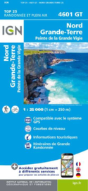 Wandelkaart Nord Grande-Terre - Guadeloupe | IGN 4601GT | 1:25.000 | ISBN 9782758552468