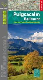 Wandelkaart Puigsacalm Bellmunt | Editorial Alpina | 1:25.000 | ISBN 9788480906760
