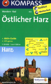 Wandelkaart Harz | Kompass 453 Östlicher Harz  | 1:50.000 | ISBN 9783850268622