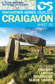 Wandelkaart Craigavon | Discovery Northern Ireland 20 - Ordnance survey | 1:50.000 | ISBN 9781905306916