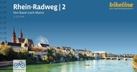 Fietsgids Rhein Radweg 2 : Basel - Mainz - 400 km | Bikeline | ISBN 9783711101884