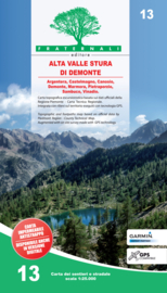 Wandelkaart Alta Valle Stura di Demonte| Fraternali editore 13 | 1:25.000 | ISBN 9788897465089
