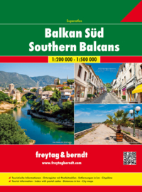 Wegenatlas Balkan Zuid | Freytag & Berndt | ISBN 9783707914207