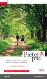 Wandelgids Pieterpad | LAW 9.1 - NIVON | Pieterburen - Vorden 239 km | ISBN 9789491142284
