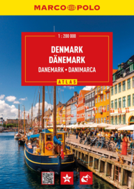 Wegenatlas Denemarken | Marco Polo - Mair | 1:200.000 | ISBN 9783575022165