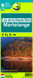 Wandelkaart Lac de la Haute-Sûre Martelange | Mini-Ardenne - 13 | 1:25.000 | ISBN 9782390160137