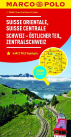 Wegenkaart - Fietskaart Zwitserland Oost | Marco Polo | 1:200.000 | ISBN 9783829740791
