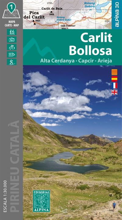 Wandelkaart Carlit - Bollosa | Editorial Alpina | 1:30.000 | ISBN 9788470111709
