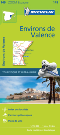 Wegenkaart  Valencia en omgeving - Costa del Azahar | Michelin 149 | ISBN 9782067218239