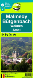 Wandelkaart Malmedy - Bütgenbach | Mini-Ardenne - 07 | 1;25.000 | ISBN 9782390160069