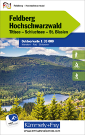 Wandelkaart Schwarzwald Feldberg - Titisee -  Hochschwarzwald  | Kümmerly & Frey 26 | 1:35.000 | ISBN 9783259026021