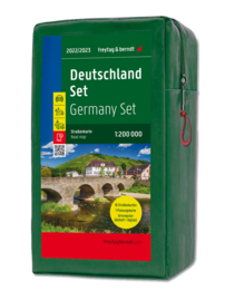 Wegenkaart Duitsland | Set van 18 kaarten | Freytag & Berndt | 1:200.000 | ISBN 9783707922097