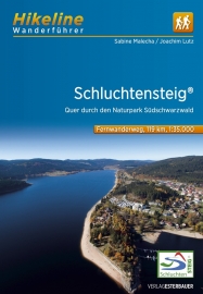 Wandelgids - Trekkinggids Schluchtensteig Fernwanderweg | Hikeline | ISBN 9783850007795