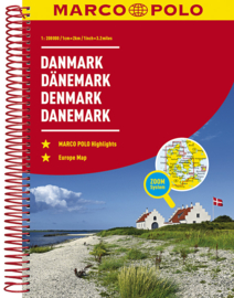 Wegenatlas Denemarken | Marco Polo - Mair | 1:200.000 | ISBN 9783575016591