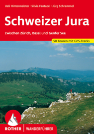 Wandelgids Schweizer Jura | Rother Verlag | tussen Zürich, Basel en Geneve | ISBN 9783763341573