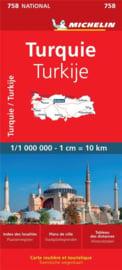 Wegenkaart Turkije | Michelin 758 | 1:1.000.000 | ISBN 9782067259157