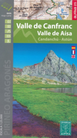 Wandelkaart Valle de Canfranc - Valle de Aisa | Editorial Alpina | 1:25.000 | ISBN 9788480907880