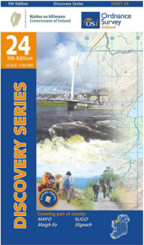 Wandelkaart Ordnance Survey / Discovery series | Mayo/ Sligo 24 | ISBN 9781912140121
