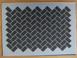 Sjabloon parallelogramm, A4