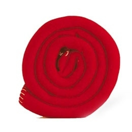 Outlet Kinderdeken Polartec® fleece baby 90x127cm rood