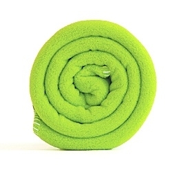 Outlet wiegdeken Polartec® fleece Lime 75x90cm